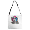 monster high color shield Adjustable Strap Totes