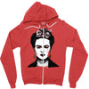 frida kahlo Zipper Hoodie
