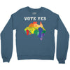 Vote Yes, Australian Marriage Equality Crewneck Sweatshirt
