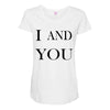 i and you Maternity Scoop Neck T-shirt