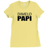 dimelo papi nicky jam reggaeton regueton  black Ladies Fitted T-Shirt