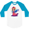 nerd princess 3/4 Sleeve Shirt