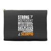Strong Independent Motivated Scorpio Accessory Pouches
