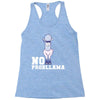 no probllama Racerback Tank