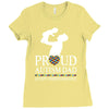 proud Autism dad Ladies Fitted T-Shirt