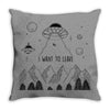 I Want To Leave Throw Pillow