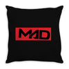 mad Throw Pillow