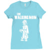 the walking mom Ladies Fitted T-Shirt