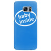 baby inside sticker vinyl decal Samsung Galaxy S7 Edge