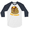 hot mess pancakes 3/4 Sleeve Shirt