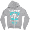 autism dad Zipper Hoodie