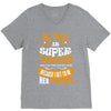 My Wife Is Super Awesome Her Husband V-Neck Tee