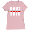 cruz for president 2016 Ladies Fitted T-Shirt