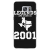 legends are born in 2001 hoodie 9 Samsung Galaxy S7