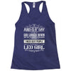 And 8th Day God Look Down So God Made A Leo Girl Racerback Tank