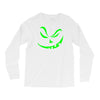 scary pumpkin halloween Long Sleeve Shirts