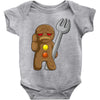 sad gingerbread Baby Onesie