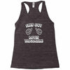 this guy loves wisconsin Racerback Tank