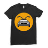 delorean Ladies Fitted T-Shirt