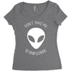 flash to your leader don`t take me Women's Triblend Scoop T-shirt