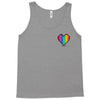 Love Is Love Lgbt Rainbow Heart Tank Top