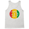 rasta lion head reggae dub step music dance Tank Top