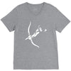 pfeil bogen archery arrow bow magic fantasy hunter schurke assasins ga V-Neck Tee