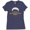 funny alien conspiracy theory roswell area 51 Ladies Fitted T-Shirt