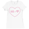 me + wifi Ladies Fitted T-Shirt