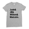 Jude JB Willem Malcolm Ladies Fitted T-Shirt