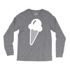 ice cream cone funny Long Sleeve Shirts