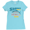 sharks will kill you Ladies Fitted T-Shirt