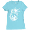 angry bomb Ladies Fitted T-Shirt
