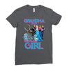 grandma of the birthday girl Ladies Fitted T-Shirt