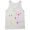 libra rainbow sign Tank Top