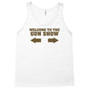 welcome to the gun show ron burdundy anchorman inspired gift funny Tank Top