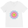 COSMIC FLOWER V-Neck Tee