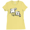 walking undodead Ladies Fitted T-Shirt