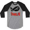 diabolik fumetto manga 3/4 Sleeve Shirt