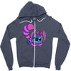 cheshire stitch Zipper Hoodie