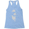airbrushed stencil Racerback Tank