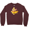 hot macs wrestling in cheese Crewneck Sweatshirt