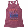 papa   body guard Racerback Tank