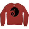 nightmare before christmas black logo Crewneck Sweatshirt