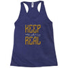 KEEP REAL Racerback Tank