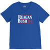 reagan bush '84 80's retro political party V-Neck Tee