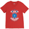 Natural 1   Orc Blue Edition V-Neck Tee