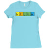 bazinga periodic table funny funny birthday present gift Ladies Fitted T-Shirt