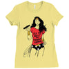 wonder woman Ladies Fitted T-Shirt