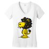lion cool Women's V-Neck T-Shirt